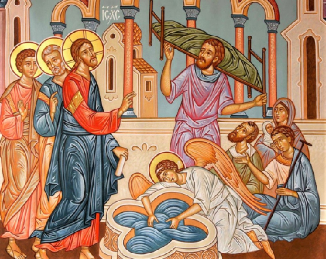 7 мая 2023 года, в неделю 4-ю по Пасхе, о расслабленном, в храме иконы Божией Матери «Неопалимая Купина» состоялись воскресные богослужения