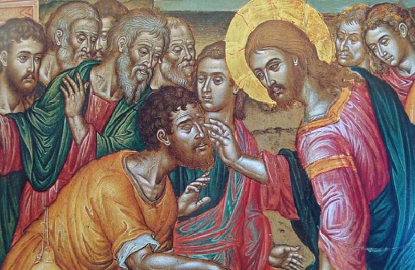 21 мая 2023 года, в неделю 6-ю по Пасхе, о слепом, Апостола и евангелиста Иоанна Богослова, Прп. Арсения Великого, состоялись воскресные богослужения